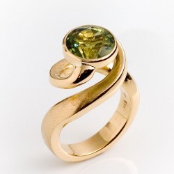 Ring, Tornado, 750- Gold, Turmalin