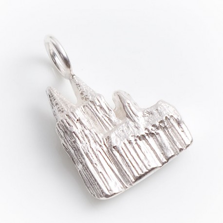 Pendant, Cologne cathedral relief, 925- silver