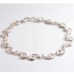 Barocke Muschelkette aus 925- SIlber Barocke Muschelkette aus 925- SIlber
