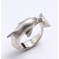 Delfinring, 925- Silber Delfinring, 925- Silber