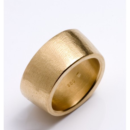 Ring, Knochen, 900- Gold