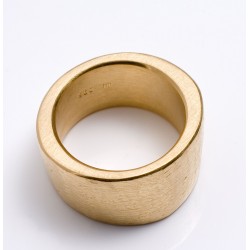  Ring, bone, 900 gold