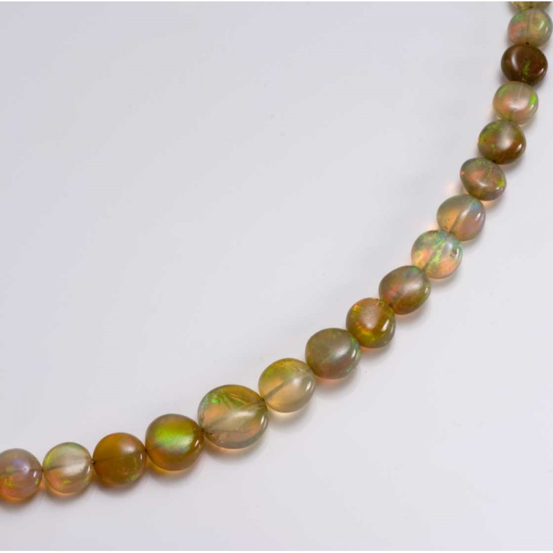 Opal necklace, 18k gold Opal necklace, 18k gold