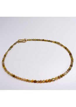 Opal necklace, 18k gold