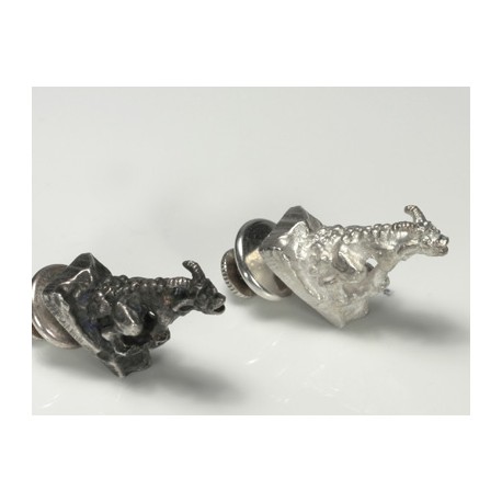  Stud earrings, gargoyles, 925 silver