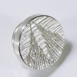  Badge Cologne Cathedral, round, 925- silver white