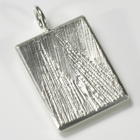  Pendant Cologne Cathedral, 925- silver, square