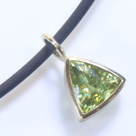 Anhänger, 750- Gold, Sphen Anhänger, 750- Gold, Sphen