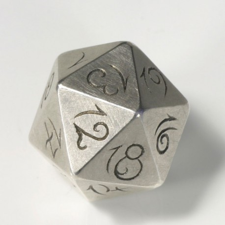 Würfel W 20, 925 Silber