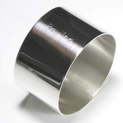  Napkin ring, 925 silver, engraved