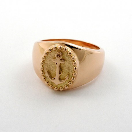 Ring, Sailor Girl, 595- Rotgold Ring, Sailor Girl, 595- Rotgold