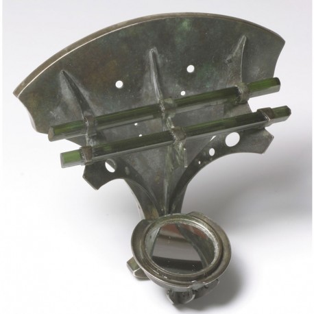 Lichtbrosche, 925 Silber, Turmalin Kristalle Lichtbrosche, 925 Silber, Turmalin Kristalle