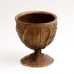 Kelch, Bronze, Amethyste Kelch, Bronze, Amethyste