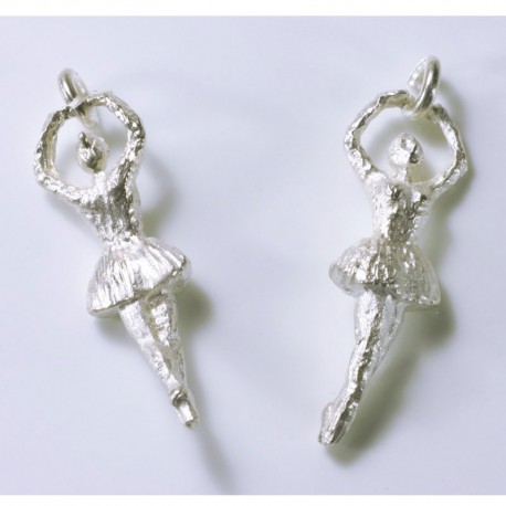 Charm Anhänger Ballerina, 925- Silber Charm Anhänger Ballerina, 925- Silber