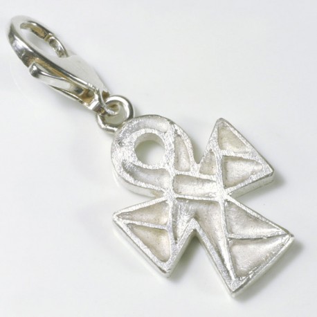 Charm pendant Coptic cross, 925- silver Charm pendant Coptic cross, 925- silver
