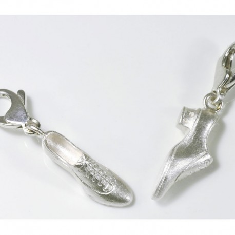 Charm Anhänger Tanzschuh, 925- Silber Charm Anhänger Tanzschuh, 925- Silber