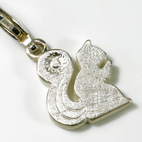  Charm pendant squirrel large, 925- silver