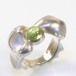 Morphring, 925- Silber, Peridot