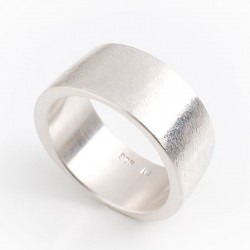  Ring, bone, 925 silver