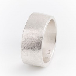  Ring, bone, 925 silver