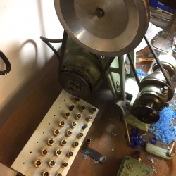 A look at the goldsmiths workplace: rings in production