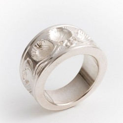 Ring, 925- Silber, Lebensbaum