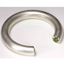 Armreif, 925- Silber, Lemoncitrine