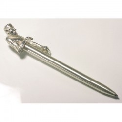  Ballpoint pen "the arm", 925 silver