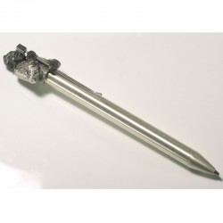  Ballpoint pen "Jazz singer", 925- silver