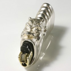 Feuerzeug Teufel, Silber