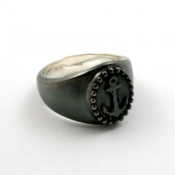 Ring, Sailor Girl, 925- Silber geschwärzt