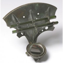 Lichtbrosche, 925 Silber, Turmalin Kristalle