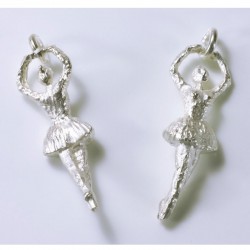  Charm pendant ballerina, 925- silver