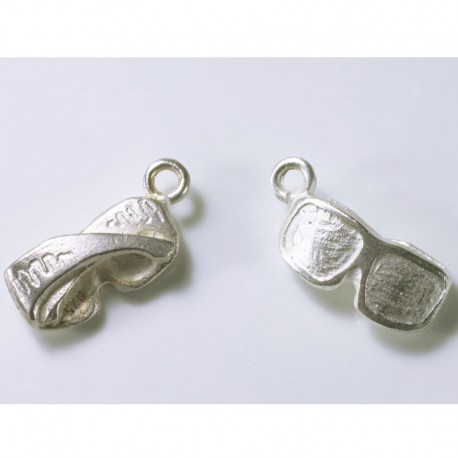 Charm Anhänger Sonnenbrille, 925- Silber